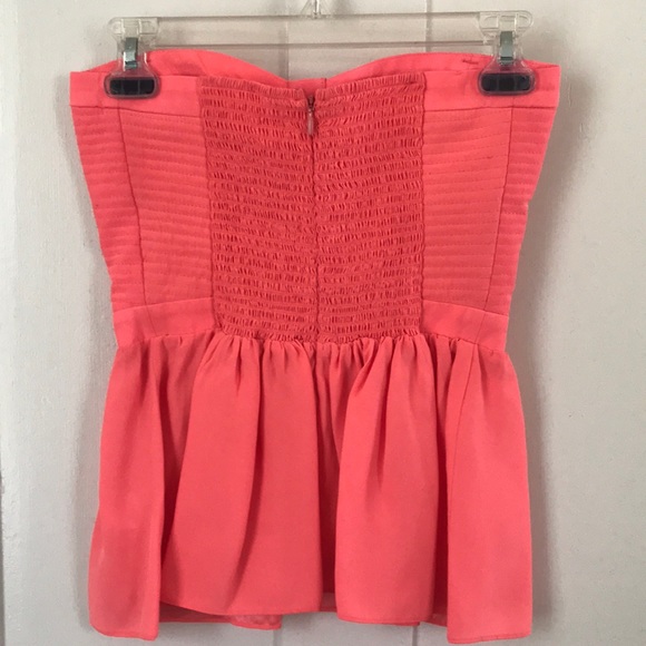 Parker Silk Strapless Top - Picture 3 of 6